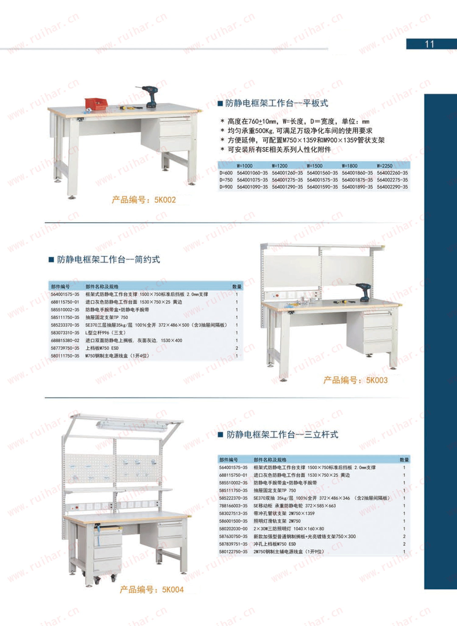 防靜電框架式雙層工作臺，SEG-05-A，SEG-05-B，SEG-05-C，SEG-05-D,森億