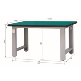重型工作臺(tái)(40mm復(fù)合臺(tái)面)，E-XTG1875(G)